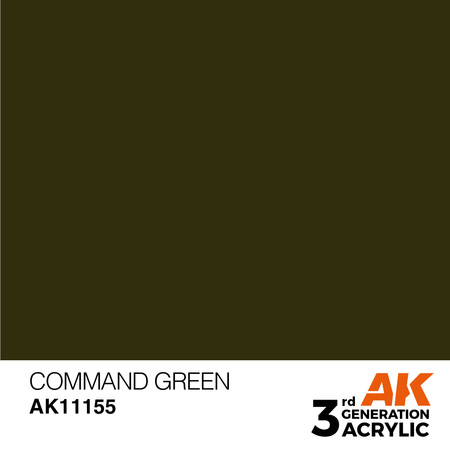 AK Interactive COMMAND GREEN – STANDARD