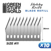 GSW - 10x Hobby Knife Blade Refill