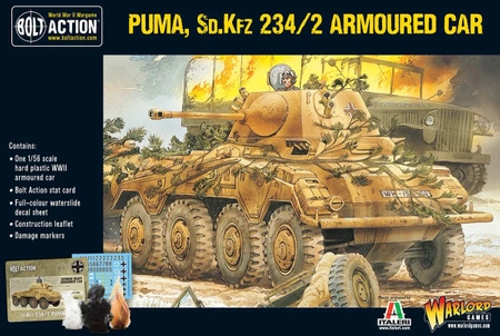 BOLT ACTION Puma Sd.Kfz 234/2 Armoured Car