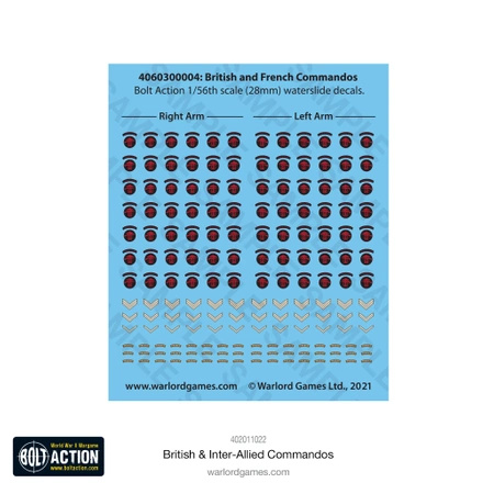 BOLT ACTION British & Inter-Allied Commandos 
