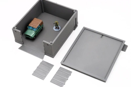 PM - Soviet Workshop Garage - 3D Printed - 28mm