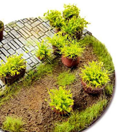 GSW - Shrub Tufts 6mm self-adhesive - Light green