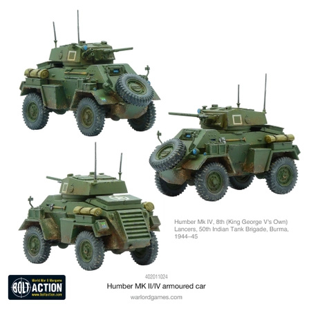 BOLT ACTION Humber MK II/IV Armoured Car