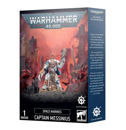 Warhammer 40K BL: WHITE CONSULS: CAPTAIN MESSINIUS