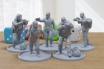 PM - The Heist - Bank Robbers - 3D Printed - 28mm