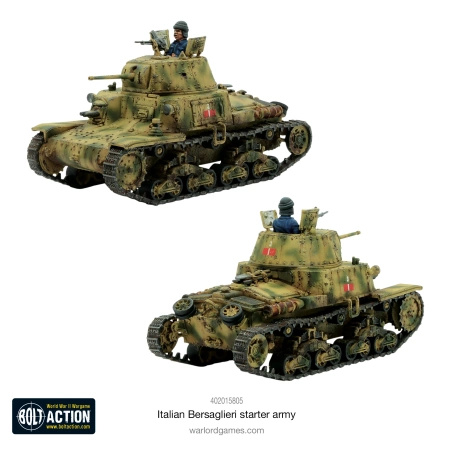 BOLT ACTION Italian Bersaglieri Starter Army