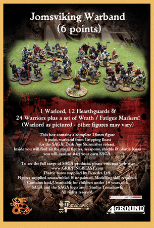 SAGA Jomsviking Starter Warband (6 Points)