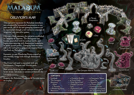 Maladum Oblivion’s Maw Expansion