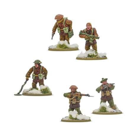 BOLT ACTION: British & Canadian Infantry (Winter) Platoon