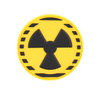 Naszywka 3D PVC Nuklear żółta 101 INC