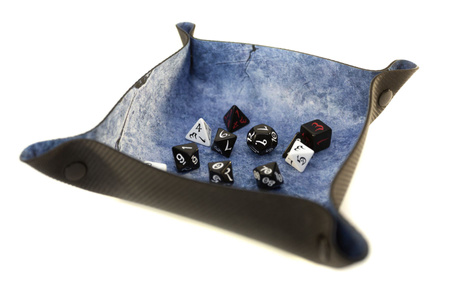 PLAYMATY Tacka na kości - Dice Tray - Kamienny 22x22 cm