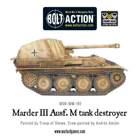 BOLT ACTION Marder III Ausf. M tank destroyer