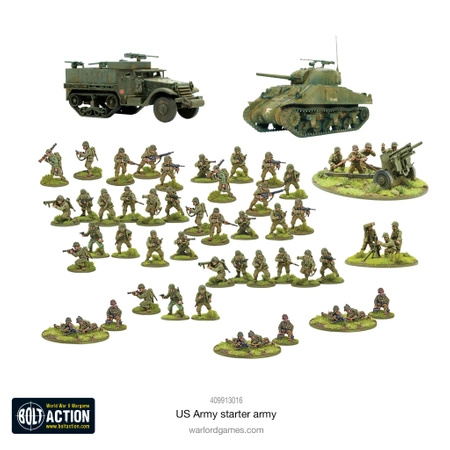 BOLT ACTION US Army Starter Army