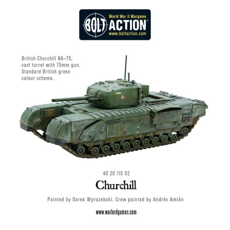 BOLT ACTION Churchill Tank