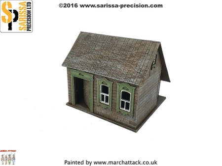 SARISSA PRECISION - RUSSIAN VILLAGE HOUSE #2 (28MM)