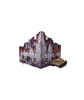 MICRO ART - WW2 Ostfront Stalingrad Apartment Block Front (1) (28mm) PREPAINTED