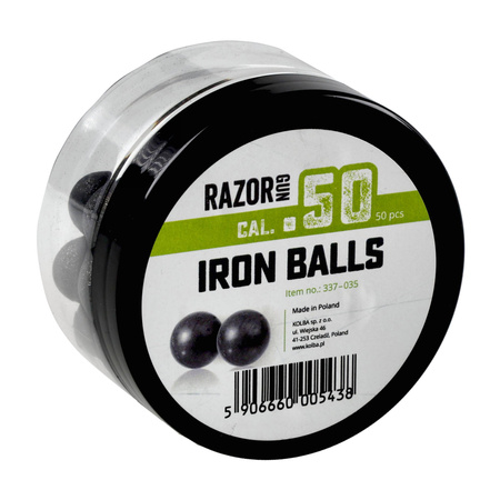 KULE GUMOWO-METALOWE KAL.50 50SZT. RazorGun
