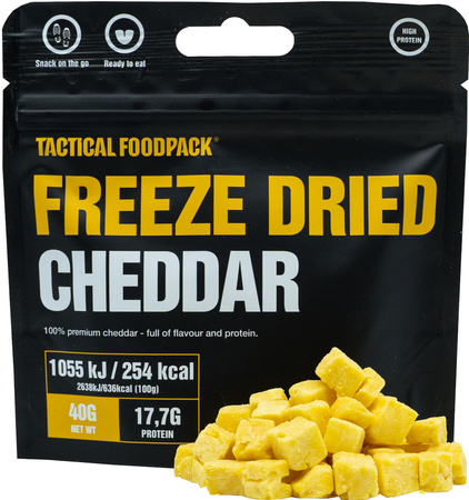 Przekąska Tactical Foodpack Cheddar Cheese Bites 40g