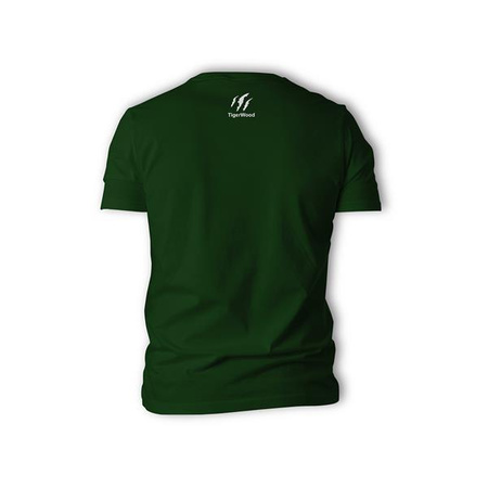 Koszulka TWO AXES zielona TIGER WOOD
