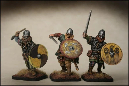Viking Shield Designs VIK 6 – Kalkomanie tarcz dla figurek wikingów Victrix