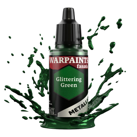 The Army Painter: Warpaints - Fanatic - Metallic - Glittering Green