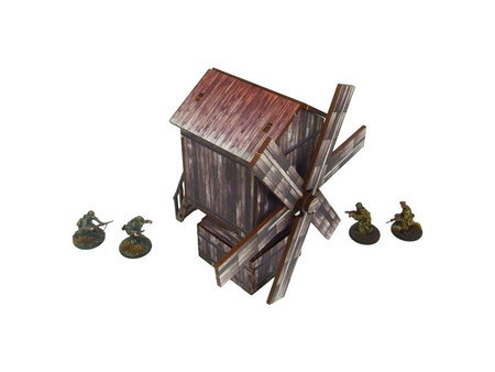 MICRO ART - WW2 Ostfront Village Windmill (1) (28mm)