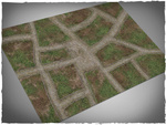 DEEP-CUT Cobblestone Streets - Mousepad, 4x6 feet