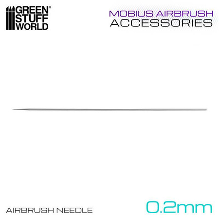 GSW - Airbrush Needle 0.2mm for Mobius Airbrush