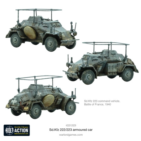 BOLT ACTION Sd.Kfz 222/223 Armoured Car