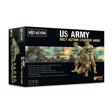 BOLT ACTION US Army Starter Army