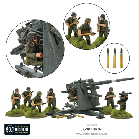 BOLT ACTION German Heer 8.8cm Flak 37