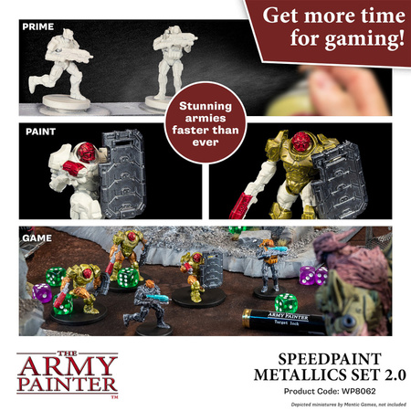 The Army Painter: Speedpaint 2.0 - Metallics Set