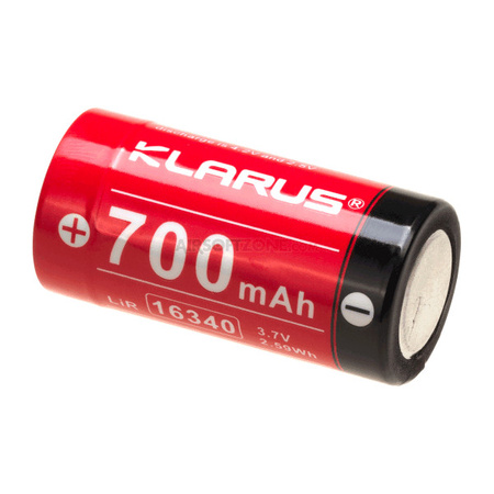 Akumulator 16340 3.7V 700mAh KLARUS 