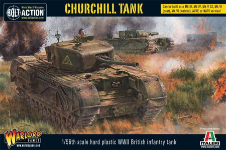 BOLT ACTION Churchill Tank