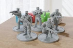 PM - African Militants AK Squad - 3D Printed - 28mm