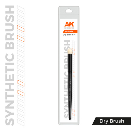 AK Interactive SYNTHETIC DRY BRUSH – M