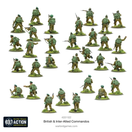 BOLT ACTION British & Inter-Allied Commandos 