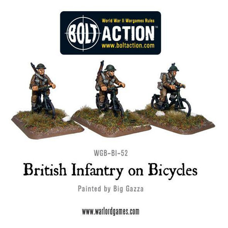 BOLT ACTION British Infantry on bicycles