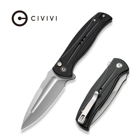 Nóż składany Civivi Incindie Black G10, Stonewashed 14C28N (C23053-3)