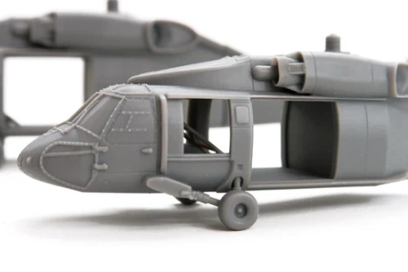 PM - UH-60A Black Hawk Helicopter - 3D Printed - 28mm