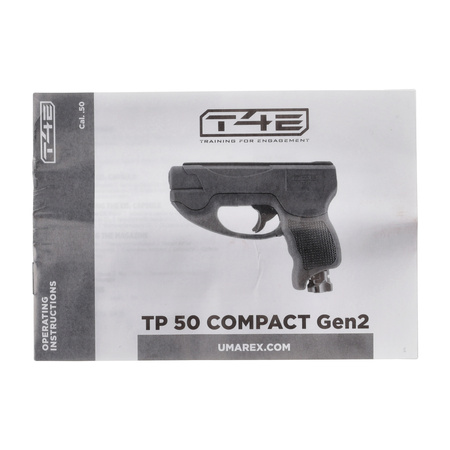 Pistolet na kule gumowe Umarex T4E TP 50 Compact kal. .50 gen. 2 CO2 8 g