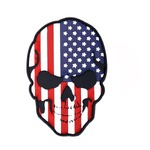 Naszywka 3D skull USA #16043