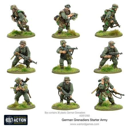 BOLT ACTION German Grenadiers Starter Army