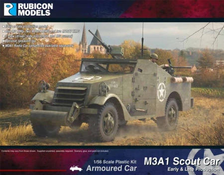 RUBICON 280083 - M3A1 Scout Car (Early & Late production)