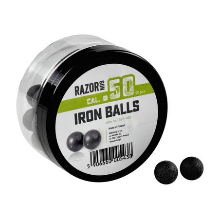 KULE GUMOWO-METALOWE KAL.50 50SZT. RazorGun