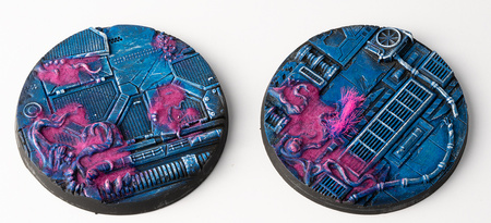 Gamers Grass: Bases Round - Alien Infestation 60 mm (2 szt.)