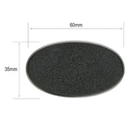 Citadel 60x35mm Oval Bases 1szt.