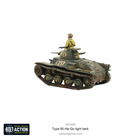 BOLT ACTION Japanese Type 95 Ha-Go Light Tank