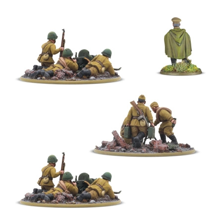 BOLT ACTION - Soviet Infantry Heavy Weapons Platoon
