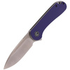 Nóż składany CIVIVI Elementum Flipper Purple G10, Satin Finish (C907V)